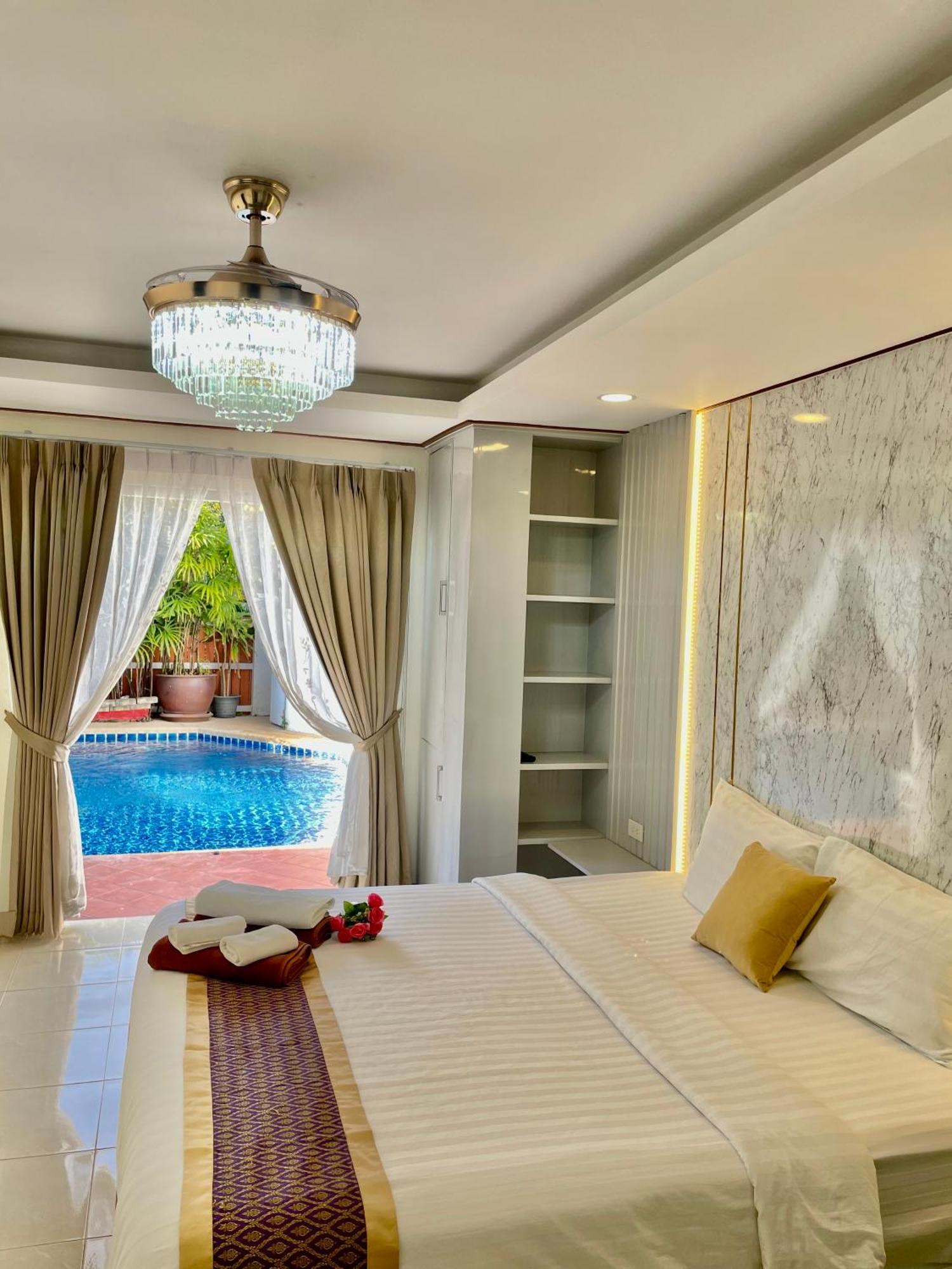 Pattaya Pool Villa39A 300 Mater To Beach Gate Exit Екстер'єр фото
