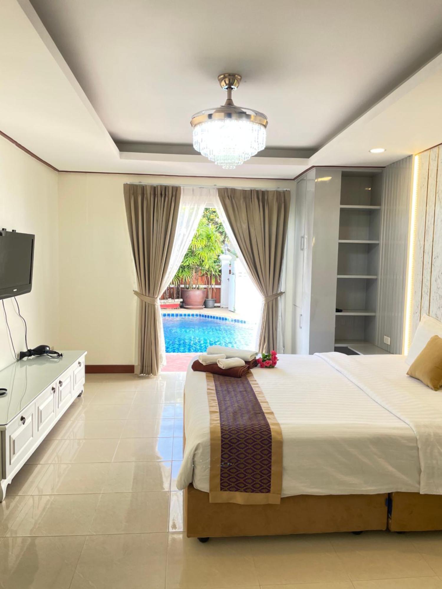 Pattaya Pool Villa39A 300 Mater To Beach Gate Exit Екстер'єр фото
