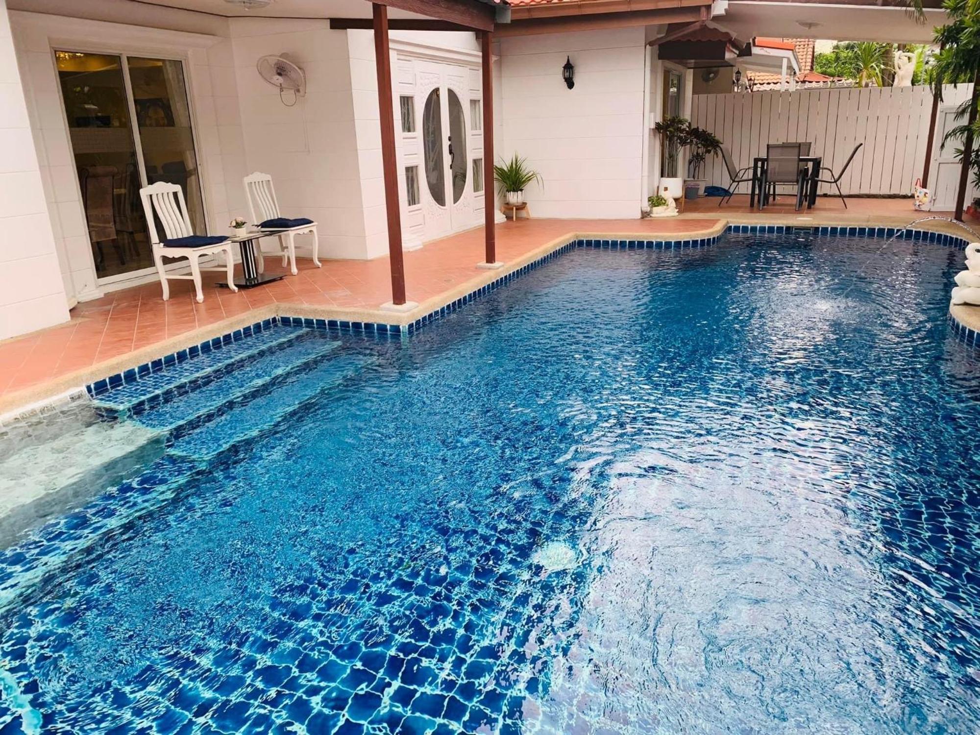 Pattaya Pool Villa39A 300 Mater To Beach Gate Exit Екстер'єр фото