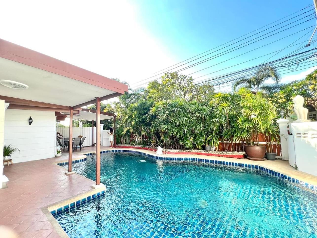 Pattaya Pool Villa39A 300 Mater To Beach Gate Exit Екстер'єр фото