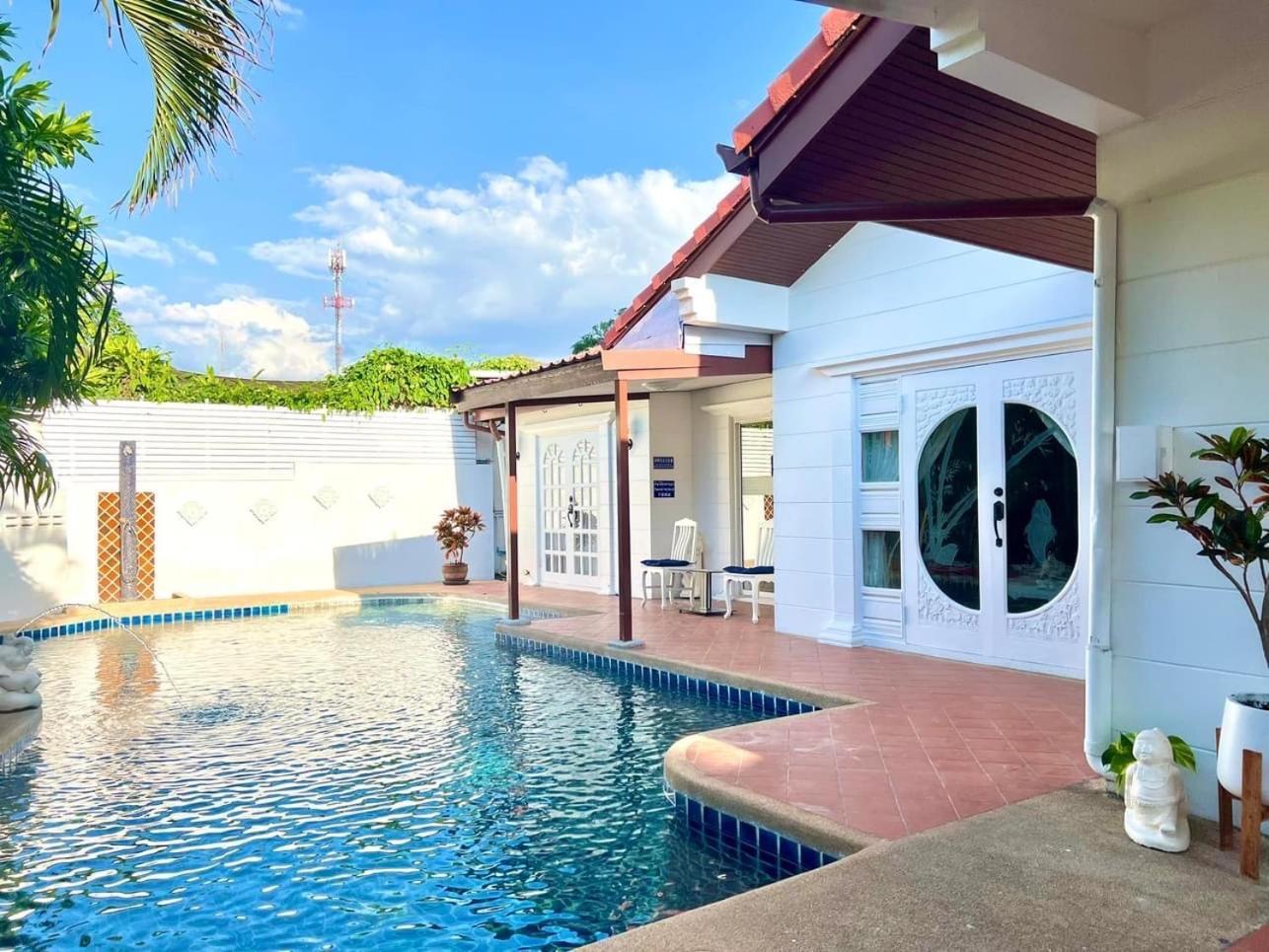 Pattaya Pool Villa39A 300 Mater To Beach Gate Exit Екстер'єр фото